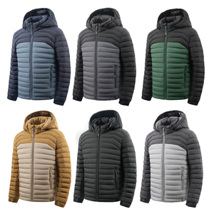 Chaqueta de Invierno para Niños al por Mayor, Personalizada, Cortavientos con Capucha y Cremallera, <span class=keywords><strong>Abrigo</strong></span> Térmico Informal L3007 - Product Image 2