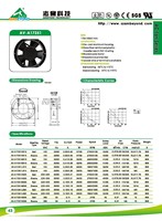 Kipas Pendingin Aksial AC 172x150x51mm 110V~380V 2400RPM Kipas Pendingin Industri dengan Bantalan Bola Ganda untuk Ventilasi Kabinet