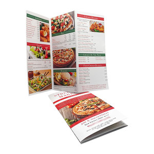 Biểu tượng tùy chỉnh đôi hai mặt in ấn tờ rơi Brochure magazinepaper A4 A5 gấp Flyer in ấn - Product Image 2
