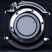 Montre de plongée automatique mécanique en acier inoxydable pour homme, verre saphir OEM, 20 ATM, C3 Tuna, faible MOQ, personnalisable, en vente