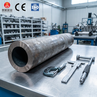 Tuyau en acier au carbone sans soudure fini à chaud pour cylindre hydraulique pneumatique et tube rectifié