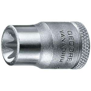GEDORE - 6251080 Douille 3/8 ''pour Torx®Vis à tête creuse-EAN 4010886625101 DOUILLES À MAIN 3/8" - Product Image 1