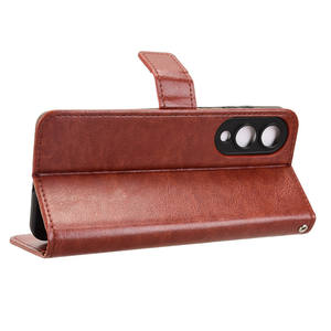 เคสโทรศัพท์หนังกระเป๋าเงินลาย Crazy Horse สำหรับ Samsung Galaxy S25 EDGE - Product Image 4