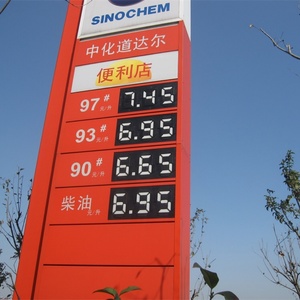 Panneaux de prix de station-service ultra-minces 888.8, panneaux de prix de carburant LED, extérieur - Product Image 5