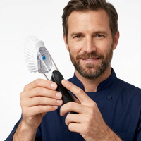 Brosse à vaisselle de cuisine automatique de haute qualité en PP écologique avec poignée
