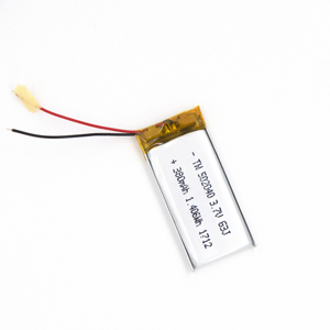 OEM ODM kökenli fabrika toptan 502040 3.7V 380mAh polimer şarj edilebilir lityum iyon batarya - Product Image 2