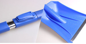 Catégorie de produits Shunwei <span class=keywords><strong>Pelle</strong></span> à <span class=keywords><strong>neige</strong></span> en plastique de haute qualité télescopique rétractable détachable poignée en alliage d'aluminium grattoir à glace - Product Image 5