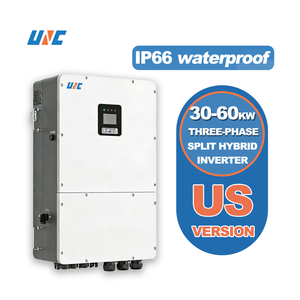 150v/300V 4MPPT แรงดันไฟฟ้า 150-850v 120v/208v 460v/480v รุ่นอเมริกา 60kw 60kva 60000w 60000 วัตต์ IP65/IP66 RS485/CAN/UPS/WiFi - Product Image 1