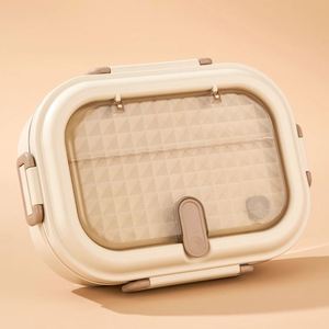 Stainless Steel Personalized Adult Lunch <b>Box</b> with 5oz Soup/Condiment Cup Large Leak-Proof Food Storage <b>Containers</b> - Product Image 2