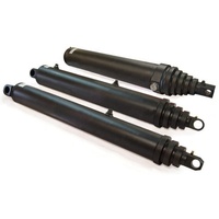 Cylindre hydraulique à double action avec surface chromée dure pour compacteur de déchets