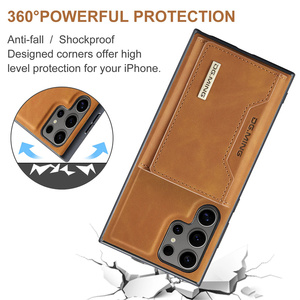 PU Leather magnetic có thể tháo rời điện thoại trường hợp chủ thẻ Wallet đứng tương thích S21 S22 S23 S24 siêu FE A55 A53 A54 gấp 6 5 4 3 - Product Image 3