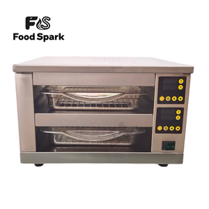 Venta Directa de Fábrica, Calentador Vertical de 2 Niveles para <span class=keywords><strong>Hamburguesas</strong></span> y Empanadas, Vitrina Exhibidora para Comida Rápida, McDonald's, KFC - Product Image 2