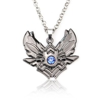 Jeu LOL Rank Pendentif Collier ras du cou pour hommes femmes Jeu Dérivés Accessoires Bijoux Cadeaux