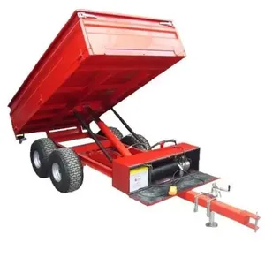 Dual Axle <b>Farm</b> Tipping <b>Trailer</b> with Core Gear and Motor Component - Product Image 4