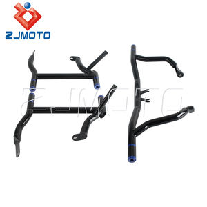 Protecteur de sacoche de moto Powdercoat noir brillant pour Harley Street Glide/Road Glide/Road King/Electra Glide 2014-2025 - Product Image 3