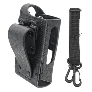 Étui de transport en cuir rigide PMLN5863A avec boucle de ceinture fixe pour radio émetteur-récepteur DP2600E XPR3500E DEP570E P6620I - Product Image 3