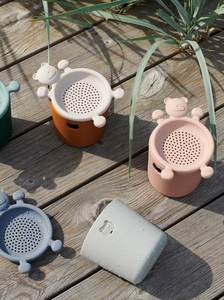 Conjunto de praia de urso, <span class=keywords><strong>mini</strong></span> conjunto de areia e coador, brinquedos ao ar livre, conjunto de balde e filtro de areia - Product Image 2