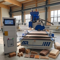 Oferta Especial: Router CNC AR1325 de 4 Ejes, Máquina de Corte con Husillo de 3.2kW y Hoja de Sierra de 300mm para Madera, MDF, Puertas y Acrílico - Corte Profesional de Madera