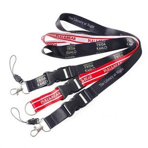 สายคล้องคอโพลีเอสเตอร์สำหรับเครื่องพิมพ์ซับลิเมชั่นขายส่ง พร้อมโลโก้และพวงกุญแจแบบกำหนดเอง - Product Image 4