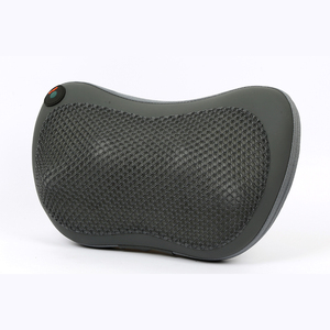 Cojín eléctrico shiatsu para masaje de espalda y <span class=keywords><strong>cuello</strong></span>, almohada vibradora de 4 cabezales para el hogar y el <span class=keywords><strong>coche</strong></span> - Product Image 2