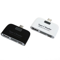 USB 3,1 de tipo C USB-C OTG lector de tarjeta para Macbook de la tableta del teléfono
