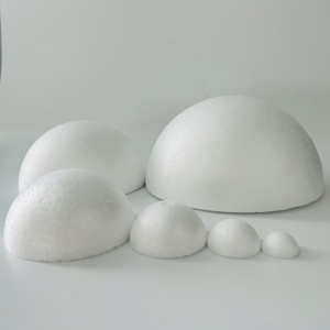 Semisfera di grandi dimensioni con superficie liscia, per progetti artistici, forniture educative, intagliabile, leggera, decorazione creativa <span class=keywords><strong>essenziale</strong></span> - Product Image 4