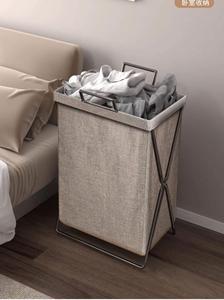 Storage Clothes Basket Modern Design Clothes Basket Modern Folding Laundry Basket Non-Woven Fabric Storage Basket Bathroom - Product Image 3