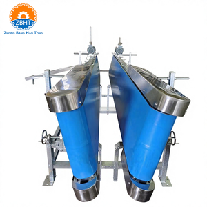 Équipement de traitement automatique de l'abattage de moutons ZBHT, convoyeur à design en V, machine pour abattoir de chèvres et d'<span class=keywords><strong>agneaux</strong></span>, usine de transformation de viande - Product Image 1