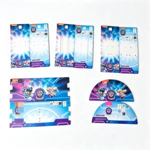 Cartes de présentation de bijoux et d'accessoires pour enfants, imprimées en couleur, avec motif de dessin animé PAW Patrol, en carton offset imprimé, certifiées FSC - Product Image 5