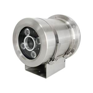 Patlamaya Dayanıklı Endüstriyel Kutu Kamera, Gece Görüşlü, ATEX Sertifikalı, Petrol ve Gaz Üretim Alanları için, IP67 Paslanmaz Çelik - Product Image 4