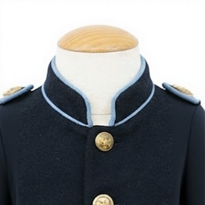 Chaquetas de Exterior para Hombre, Estilo Histórico, Cuello Alto con Botones, Manga Larga, Corte Regular, con Logotipo Personalizado - Product Image 5