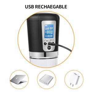 Bomba de vacío eléctrica recargable para pene con LCD, mejora masculina automática y producto sexual para agrandar - Product Image 6