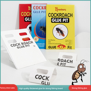 Carta in plastica eco-friendly economica a stato solido per uso domestico con bastone forte acchiappasogni trappola per colla per scarafaggi 14x22cm - Product Image 3