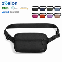 Sac banane personnalisé avec logo, sac de taille en polyester, sac de ceinture, sac banane, vente en gros, fabricant OEM, pour activités de plein air et voyage