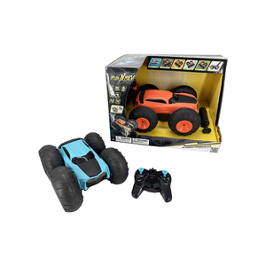 Coche de juguete eléctrico recargable de plástico todoterreno, resistente al agua, para niños, con capacidad para voltear de 2 lados. - Product Image 1