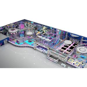 พื้นที่เล่นนุ่มนวลสำหรับเด็กเชิงพาณิชย์ขนาด 1,000 ตร.ม. โครงสร้างสนามเด็กเล่นในร่ม ศูนย์รวมความบันเทิงสำหรับครอบครัว อุปกรณ์สำหรับศูนย์การค้า - Product Image 2