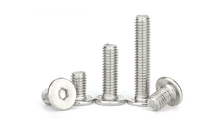 304 Stainless Steel CM Flat Head Hex <b>Socket</b> <b>Screws</b> Flat Head <b>Screws</b> Ultra-thin Head <b>Screws</b> M2M3M4M5M6-M8 - Product Image 4