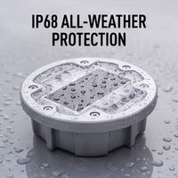 Marqueur de trottoir solaire LED réfléchissant double face IP68 couleur personnalisée pour le déviationnement du trafic