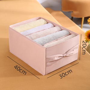 High Quality Custom Foldable Closet Organizer PP Cotton Linen Fabric Storage <b>Box</b> for Household Use for <b>Wardrobe</b> & Food Packaging - Product Image 6
