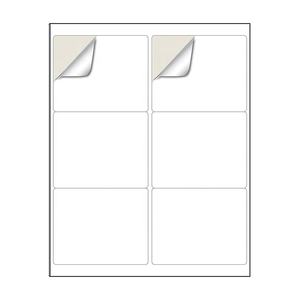 Etiquetas Láser A4, 6 Etiquetas por Hoja, 96*93.1mm, 210*297mm, Papel Autoadhesivo, Adhesión Permanente y Duradera, Etiquetas de Código de Barras para Promoción - Product Image 1