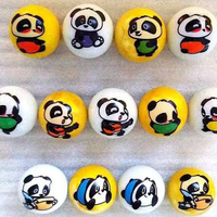 Magnifiques billes de verre colorées - Design floral Feng Shui fait main, logo personnalisé, cadeau de Noël pour enfants, toucher réel