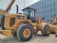 Chargeur frontal CAT 950GC de 2014, chargeur sur pneus CAT 950 d'occasion avec une charge nominale de 5 tonnes, composants principaux comprenant le moteur, la pompe
