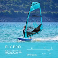Planche à pagaie gonflable pour le windsurf, accessoires universels, matériau PVC, modèle QJY-3