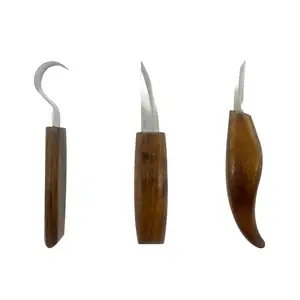 3 PCS Intaglio scalpello set di strumenti di lavorazione del legno incisione a mano strumenti di scultura coltello caldo di vendita di legno scalpello