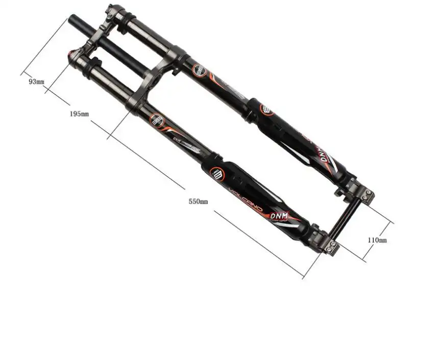 Оптовая продажа, 20, 24, 26 дюймов Mtb Двойная корона подвеска fattiers электрический, фара для электровелосипеда в вилка велосипеда перевернутый вилка DNM опционально