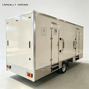 Baño Móvil Modular Completamente Equipado, Baño Portátil de Lujo, Remolque de Baño Resistente para Eventos - Product Image 3