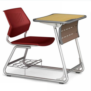 Starlight Student <b>Desk</b> And Chair Set FK221 Office Use PP Plastic Top School Furniture - Product Image 1