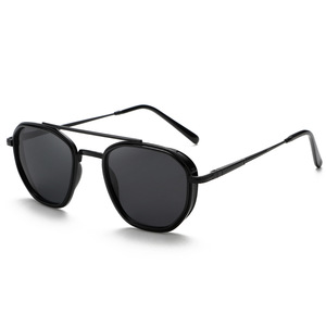 Gafas de sol Greyjack con montura redonda, unisex, UV400, TR Metals, lentes TAC, tipo 3, embalaje en caja, parte 8031 - Product Image 4