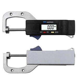 0-25mm misuratore di spessore orizzontale digitale <span class=keywords><strong>0.01mm</strong></span> righello di perle per gioielli diametro rotondo misuratore di spessore in metallo micrometro - Product Image 3
