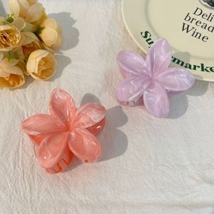 วันหยุดพักผ่อนที่ชายหาดใหม่  คลิปหนีบผมรูปดอกชบาฮาวายสวยงามสำหรับผู้หญิง - Product Image 3